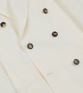 Linen Double Breasted Tailored Jacket