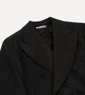 Barathea Wool Double Breasted Dinner Jacket