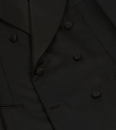 Barathea Wool Double Breasted Dinner Jacket