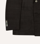 Tussah Silk Double Breasted Evening Jacket