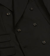 Fresco Wool Double Breasted Tailored Jacket