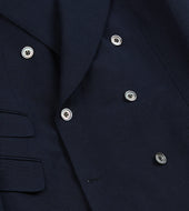 Linen Cotton Double Breasted Tailored Jacket