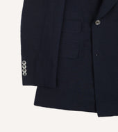 Linen Cotton Double Breasted Tailored Jacket