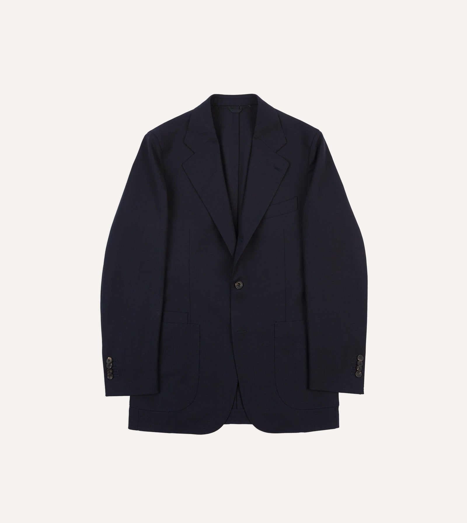 Tropical Wool Tailored Jacket