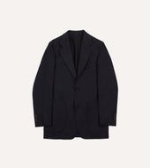 Wool Flannel Tailored Jacket