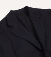 Wool Flannel Tailored Jacket