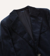 Mid Wale Cotton Corduroy Tailored Jacket