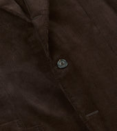 Mid Wale Cotton Corduroy Tailored Jacket