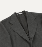 Grey Fresco Wool Tailored Jacket