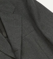 Grey Fresco Wool Tailored Jacket