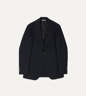 Dark Navy Fresco® Wool Tailored Jacket