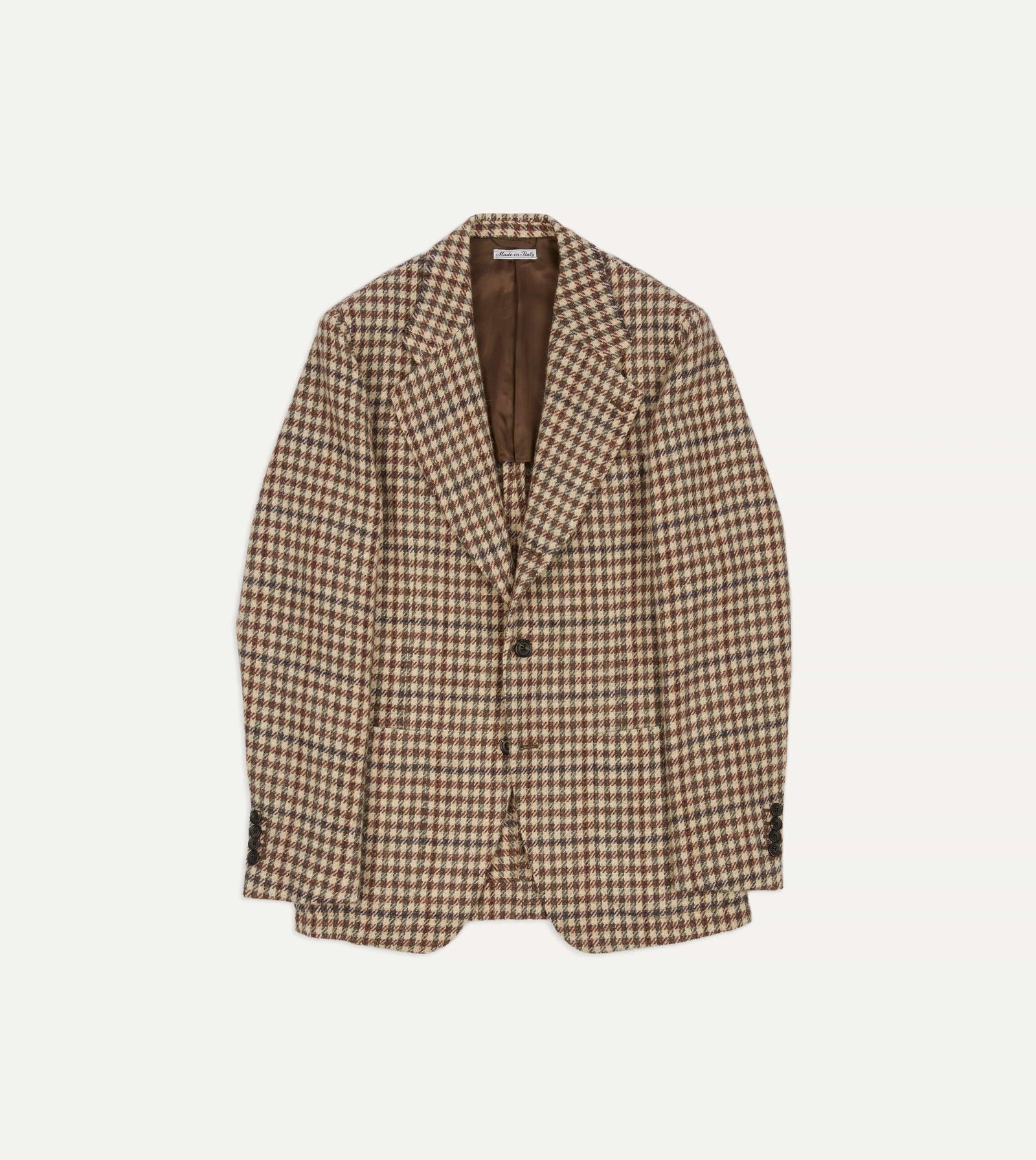 Gun Club Check Tweed Blazer