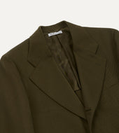 Wool Cotton Tailored Jacket