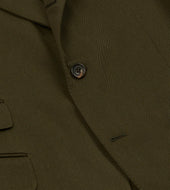 Wool Cotton Tailored Jacket