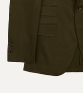 Wool Cotton Tailored Jacket
