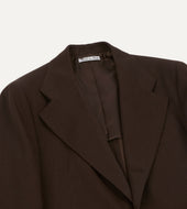 Wool Cotton Tailored Jacket