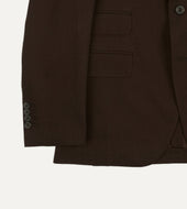 Wool Cotton Tailored Jacket
