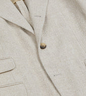 Silk Canapa Tweed Blazer