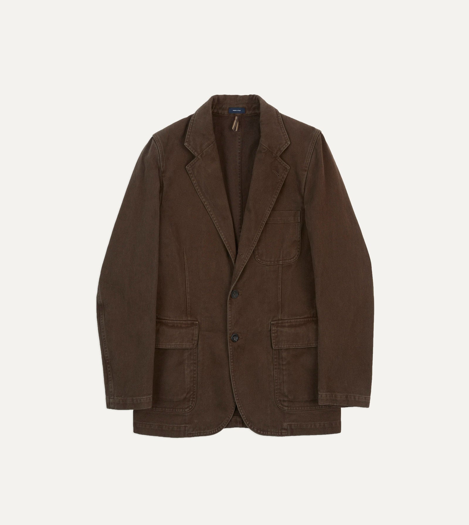 Cocoa Heavy Cotton Twill Games Blazer Mk I