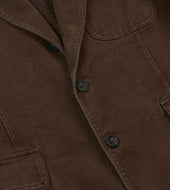 Cocoa Heavy Cotton Twill Games Blazer Mk I