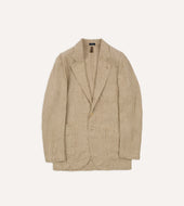 And Ecru Stripe Oxford Linen Games Blazer Mk Iv