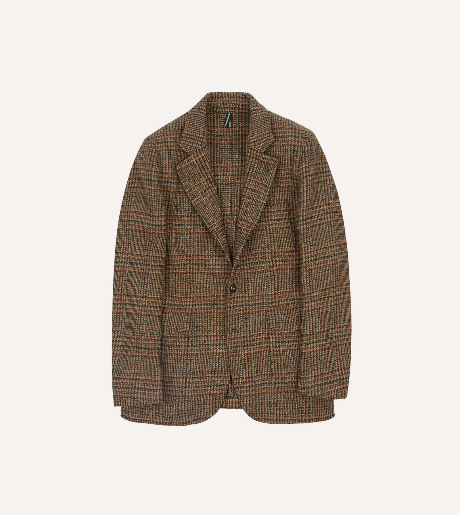 Prince Of Wales Check Harris Tweed Games Blazer Mk Vii