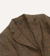 Prince Of Wales Check Harris Tweed Games Blazer Mk Vii