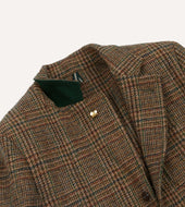 Prince Of Wales Check Harris Tweed Games Blazer Mk Vii