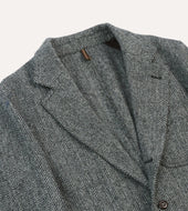 Grey Herringbone Harris Tweed Games Blazer Mk Vii