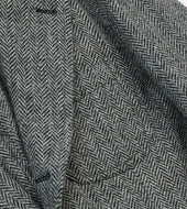 Grey Herringbone Harris Tweed Games Blazer Mk Vii