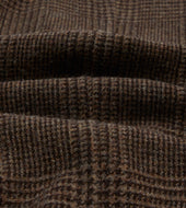 Dark Brown Prince Of Wales Check Tweed Games Blazer Mk Vii