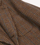 Prince Of Wales Check Tweed Games Blazer Mk Vii
