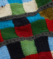 Chamula For Drake S Patchwork Merino Jumper