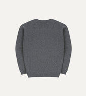 Grey Cashmere Crew Neck Jumper