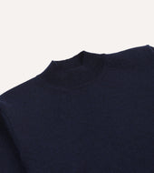 Wool Mock Neck Jumper
