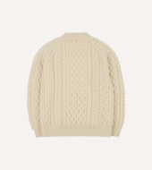Wool Aran Jumper