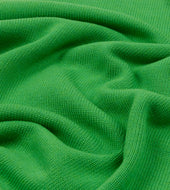 Green Wool Cotton Knit Sweatshirt