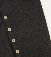 Lambswool Sleeveless Cardigan