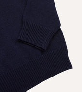Cotton Mock Neck Jumper