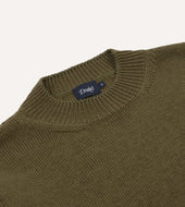 Cotton Mock Neck Jumper