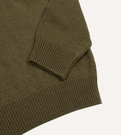 Cotton Mock Neck Jumper