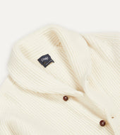 Lambswool Shawl Collar Cardigan
