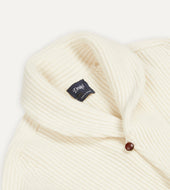 Lambswool Shawl Collar Cardigan