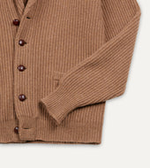 Lambswool Shawl Collar Cardigan