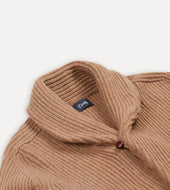 Lambswool Shawl Collar Cardigan