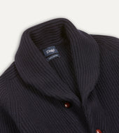 Lambswool Shawl Collar Cardigan