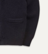 Lambswool Shawl Collar Cardigan