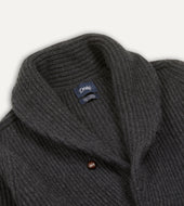 Cashmere Shawl Collar Cardigan