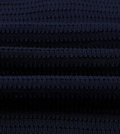 Waffle Knit Cotton Short Sleeve Polo Shirt