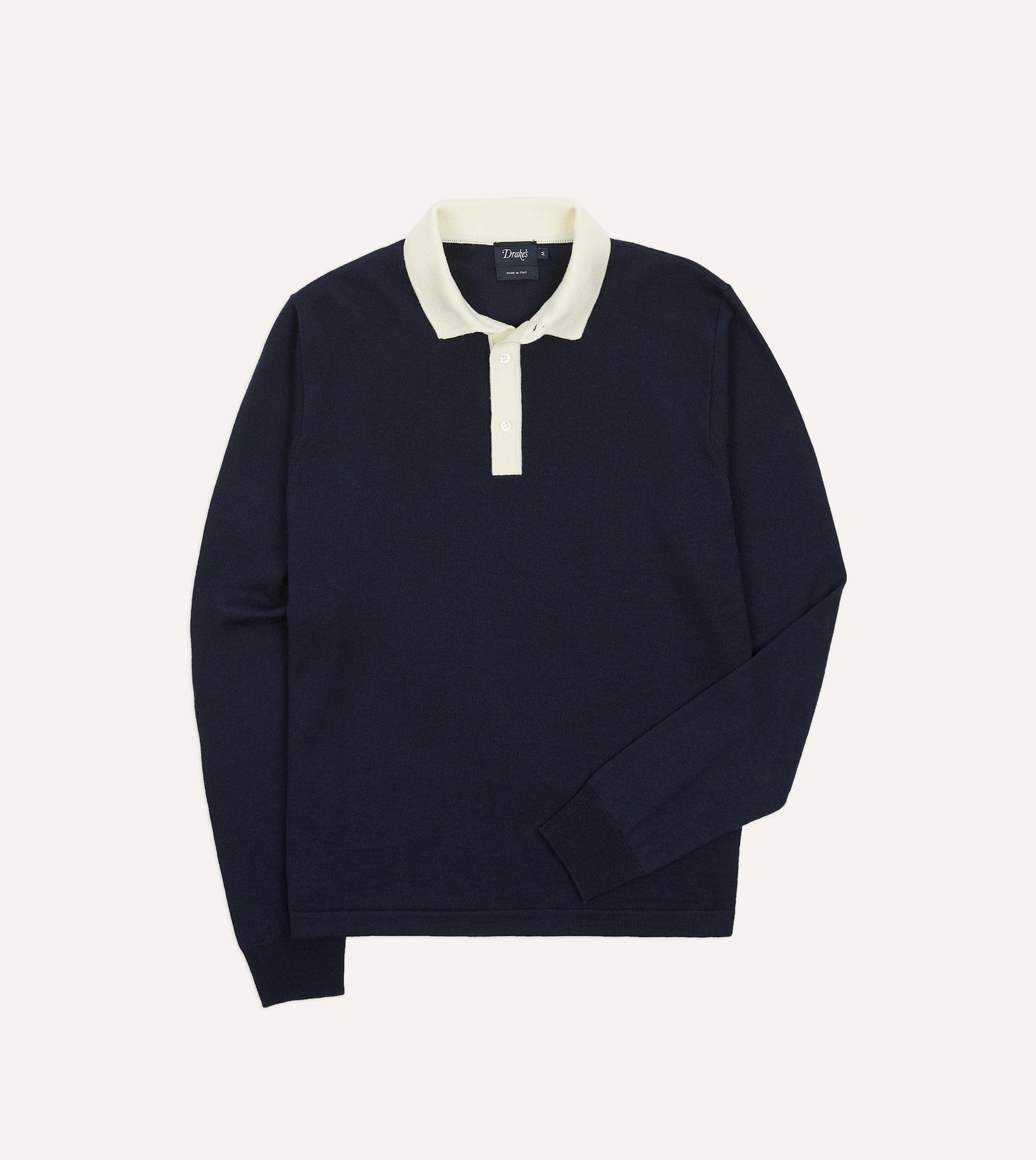 Merino Wool Knitted Rugby Shirt